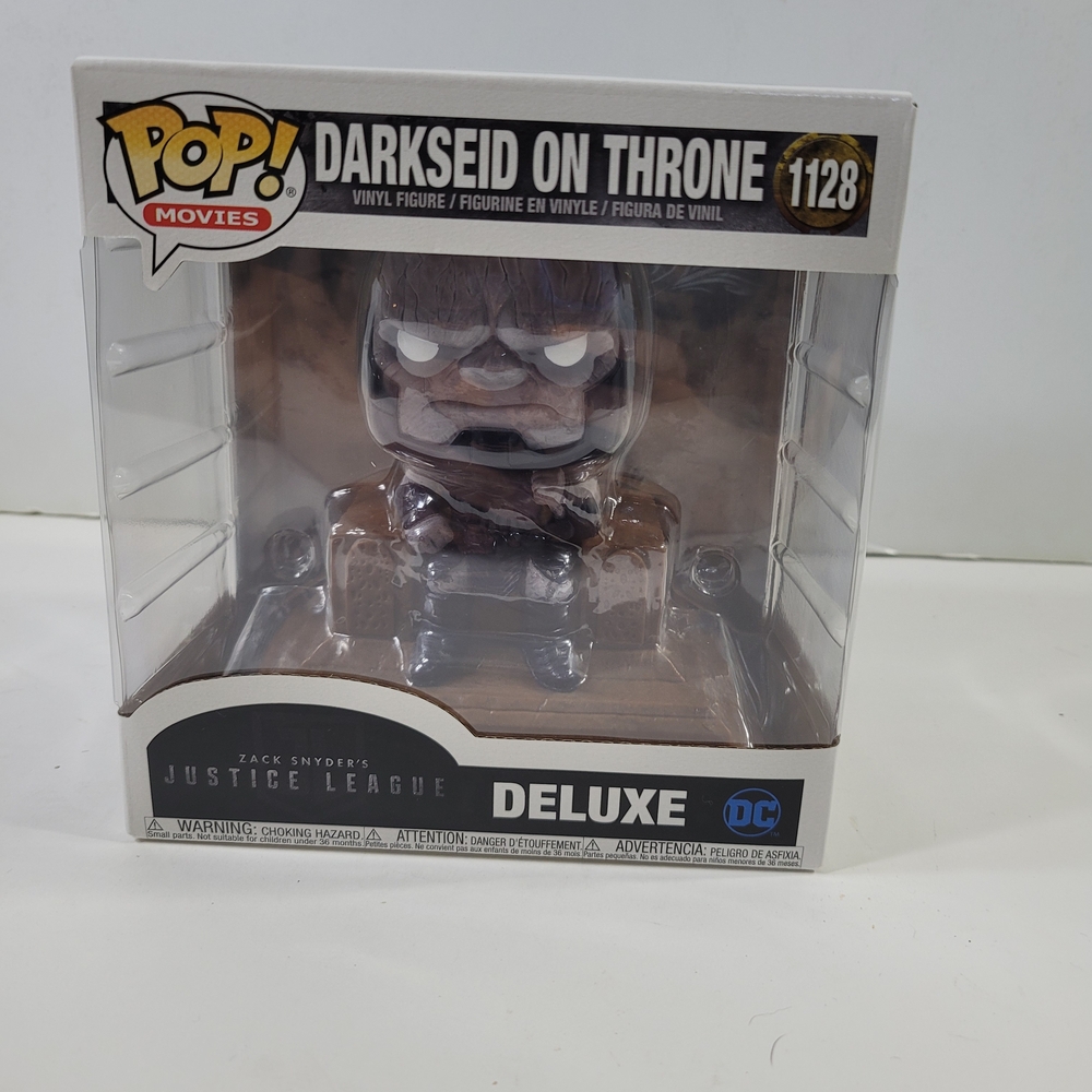 Funko Pop! Movies Darkseid on Throne 1128 Justice League Vinyl Figure Deluxe DC